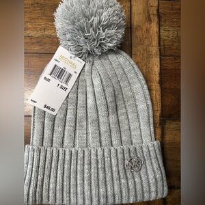 Michael Kors grey sock hat